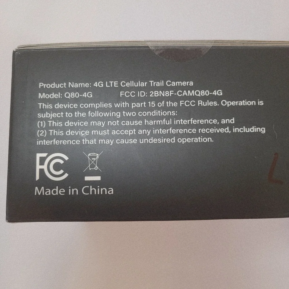 4G LTE Cellular Trail Camera with Solar Panel Game Cameras Live New In Box‎